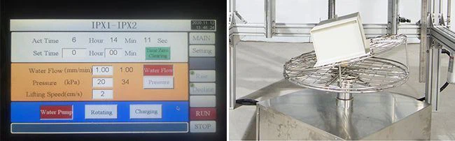 Drtip Tray IPX1 IPX2 Rain Spray Test Chamber (3)